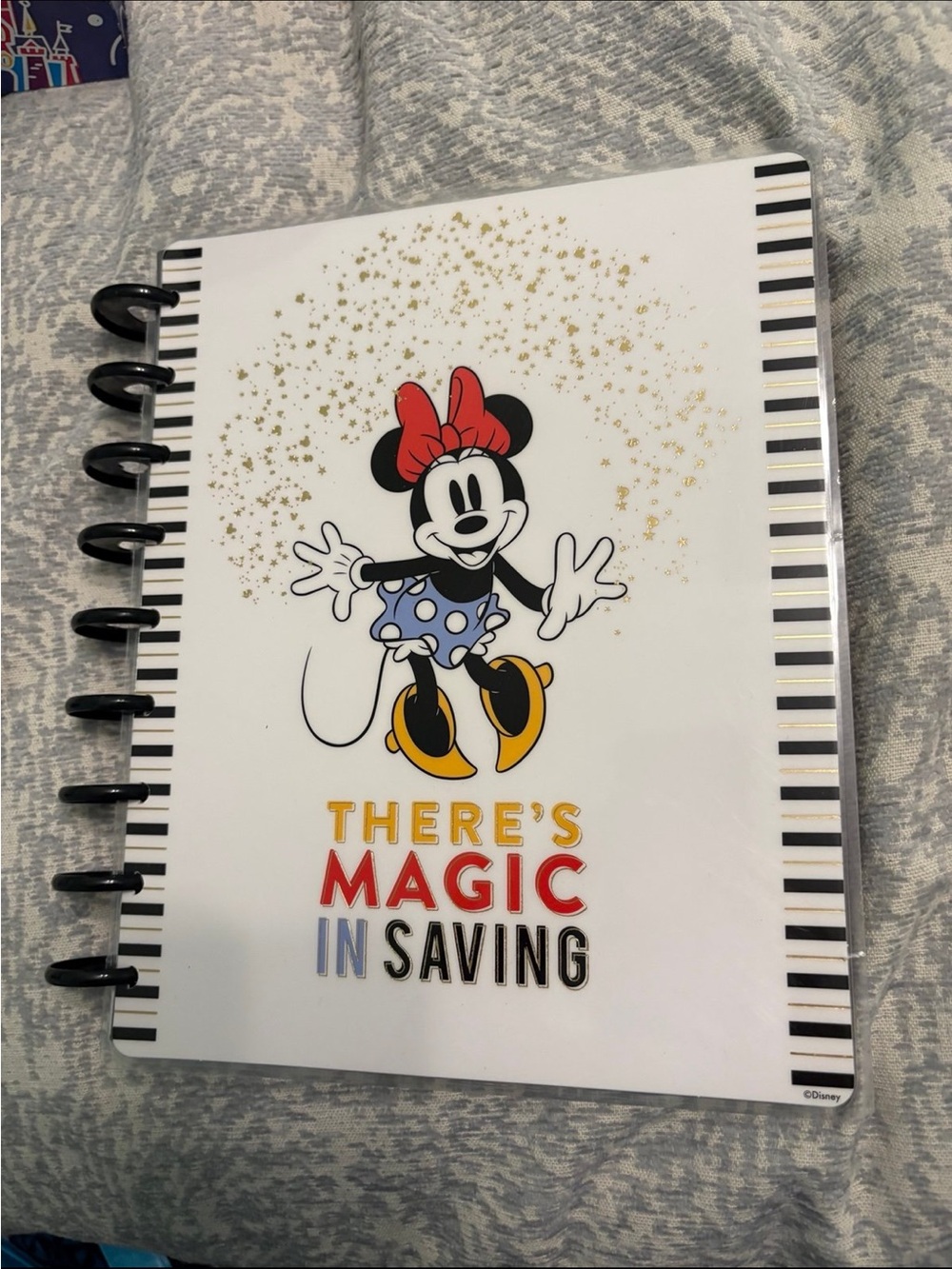 Happy Planner Classic Disney Minnie Mouse Budget Journal Disc Undated